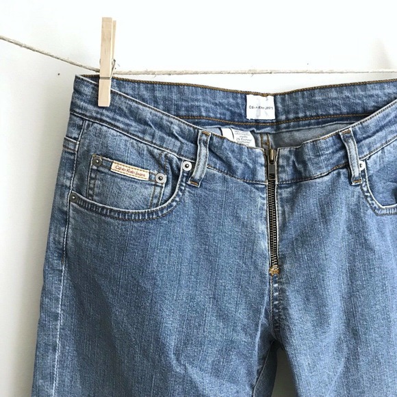 New Old Stock Calvin Klein Jeans Calvin Boot Ankle‎ Straight Leg Size 9 - Picture 4 of 11